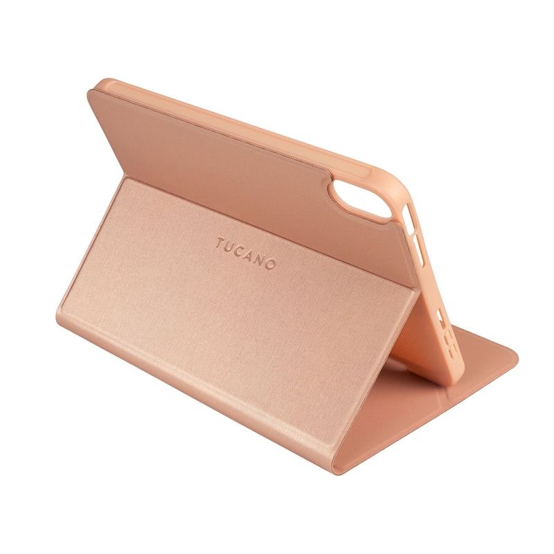 TUCANO Metal - Eco-hoes voor iPad mini 6 (roségoud)