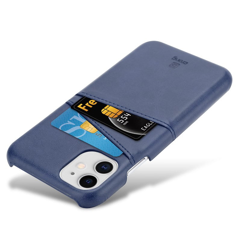 Crong Neat Cover - PU Leather Case for iPhone 11 Pro (blue)