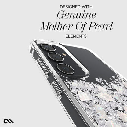 Case-Mate Karat - Samsung Galaxy S24+ Hülle verziert mit Perlmutt (A Touch of Pearl)