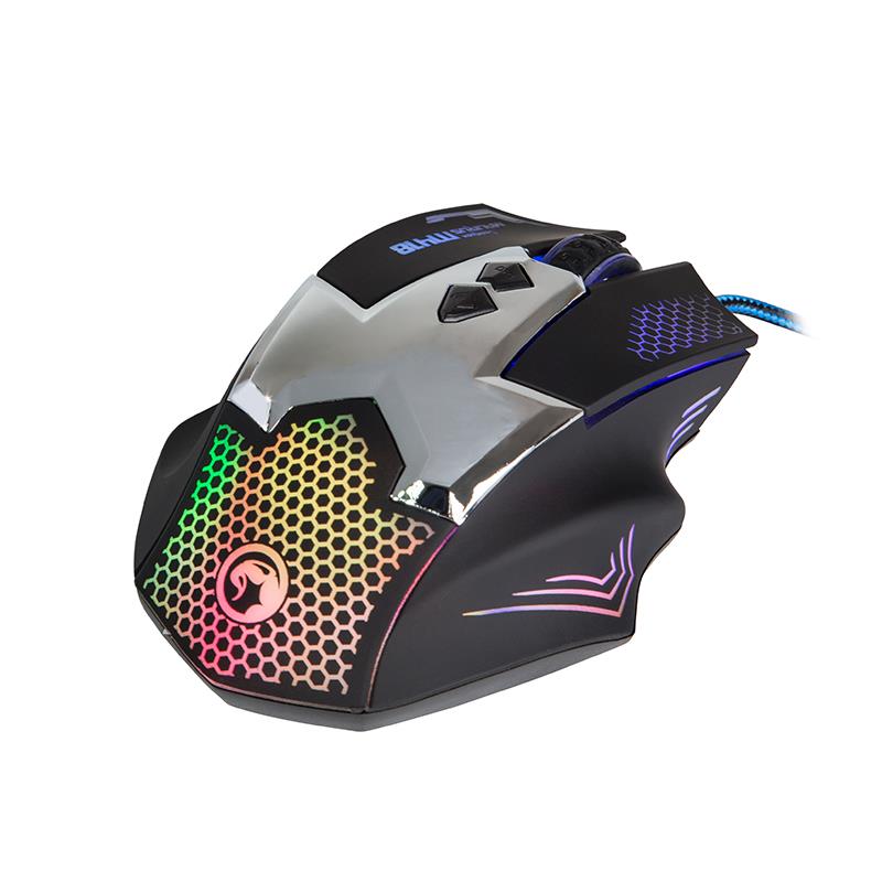 Marvo M418 – Optische Gaming-Maus 2400 DPI (Schwarz)