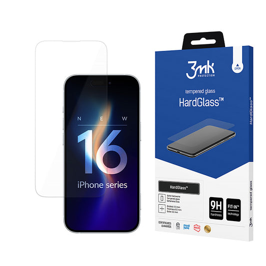 3mk HardGlass - Gehard glas voor iPhone 16 Plus