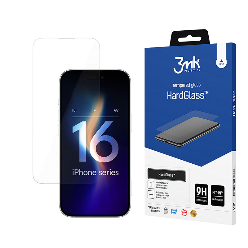 3mk HardGlass - Gehard glas voor iPhone 16 Pro