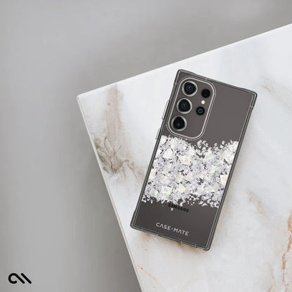 Case-Mate Karat - Samsung Galaxy S24 Ultra Hülle verziert mit Perlmutt (A Touch of Pearl)