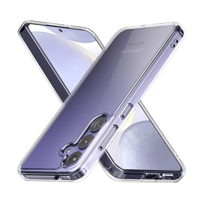 Crong Crystal Shield Cover - Case voor Samsung Galaxy S24+ (transparant)