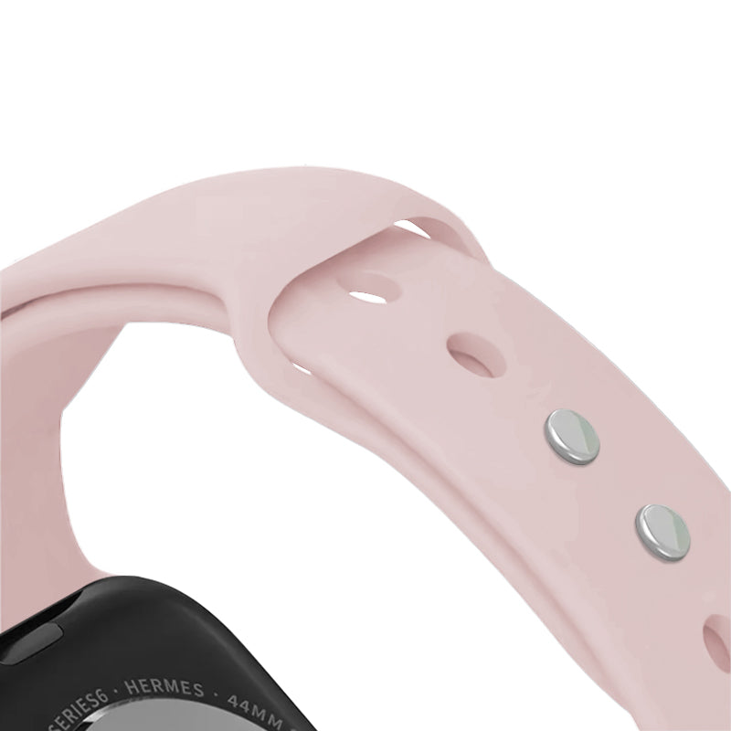 Crong Liquid Band für Apple Watch 42/44/45/49 mm (Pink Sand)