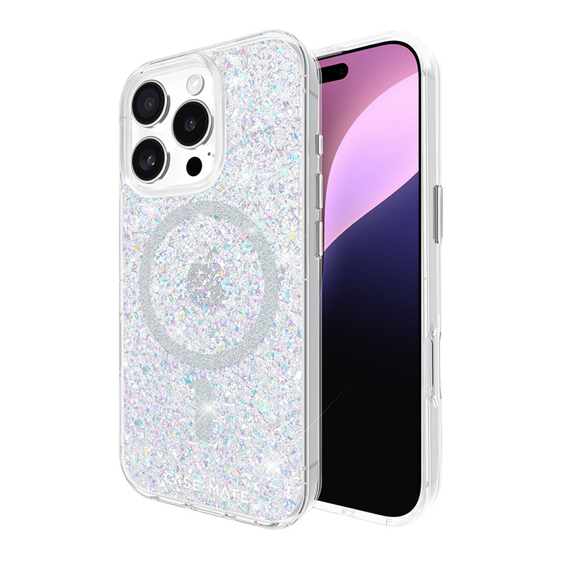 Case-Mate Twinkle MagSafe - Hoesje voor iPhone 16 Pro (Disco)