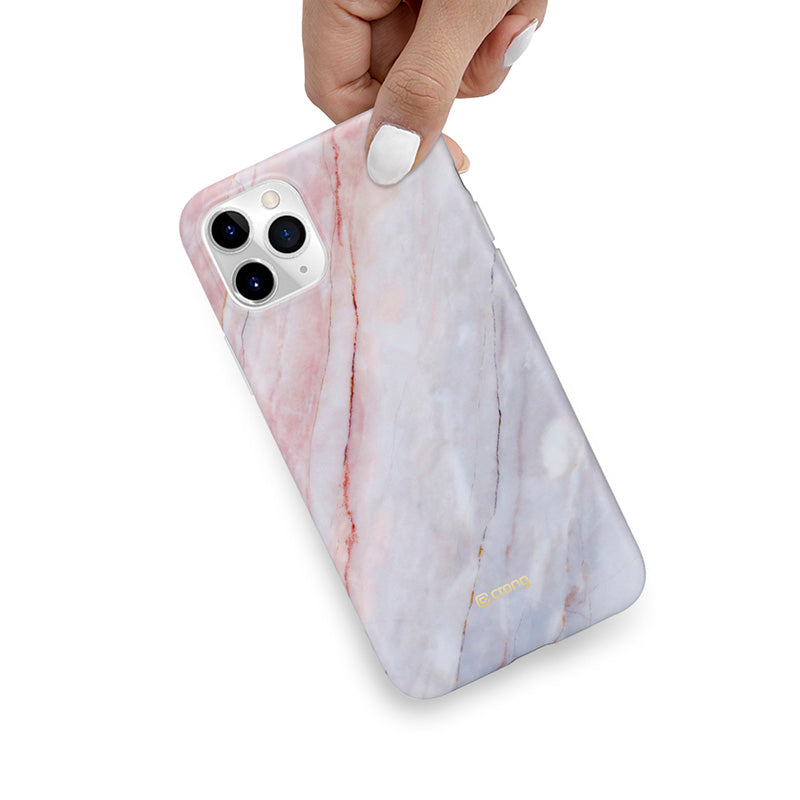 Crong Marble Case  Case for iPhone 11 Pro (Pink)