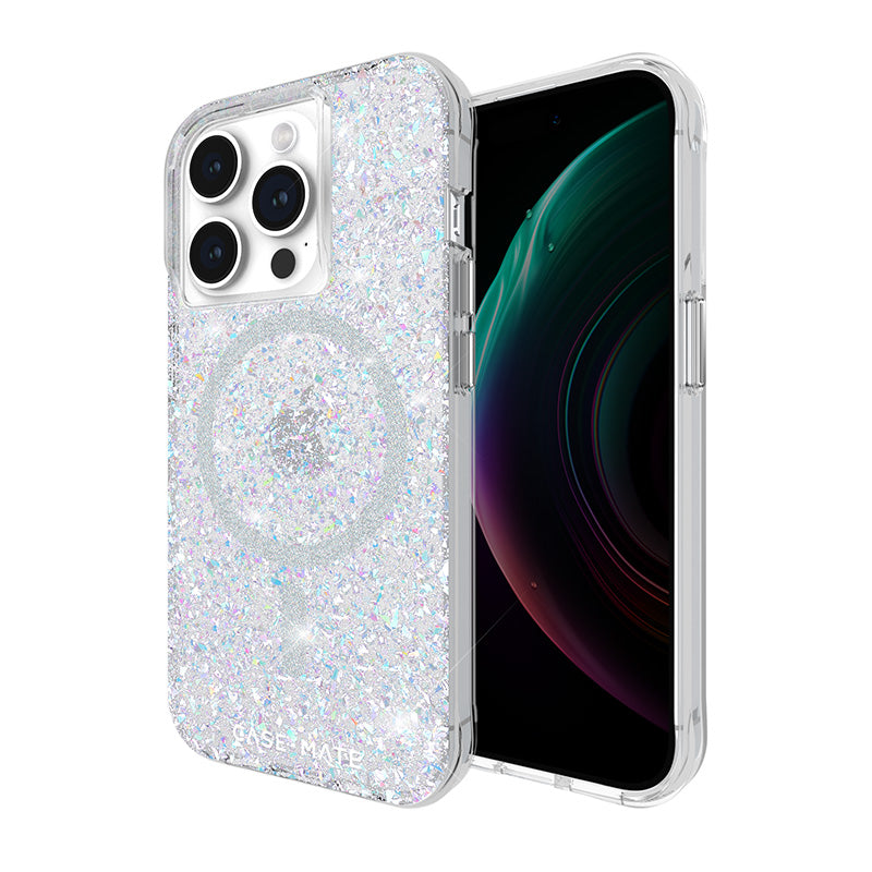Case-Mate Twinkle MagSafe - iPhone 15 Pro Hülle (Disco)
