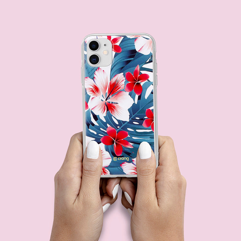 Crong Flower Case  Case for iPhone 11 (pattern 03)