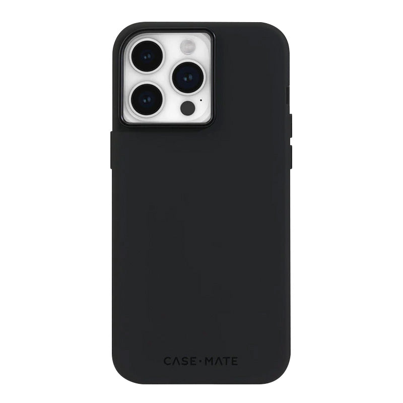 Case-Mate Siliconen MagSafe - Hoesje iPhone 15 Pro Max (Zwart)