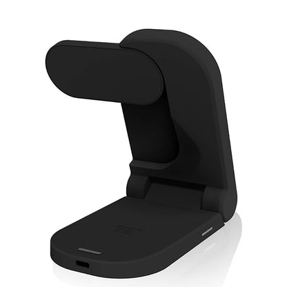STM ChargeTree MAG – 3-in-1 mobiles kabelloses Ladegerät mit MagSafe (schwarz)