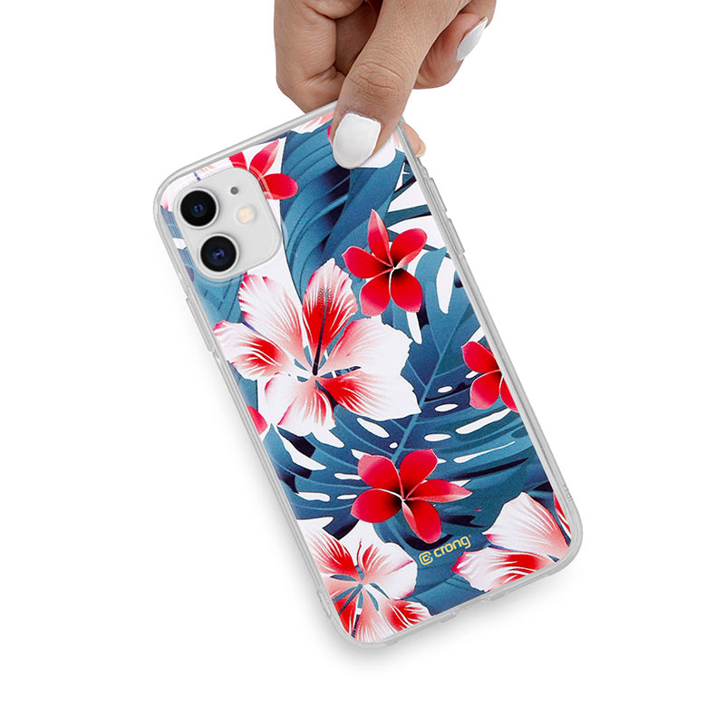 Crong Flower Case  Case for iPhone 11 (pattern 03)