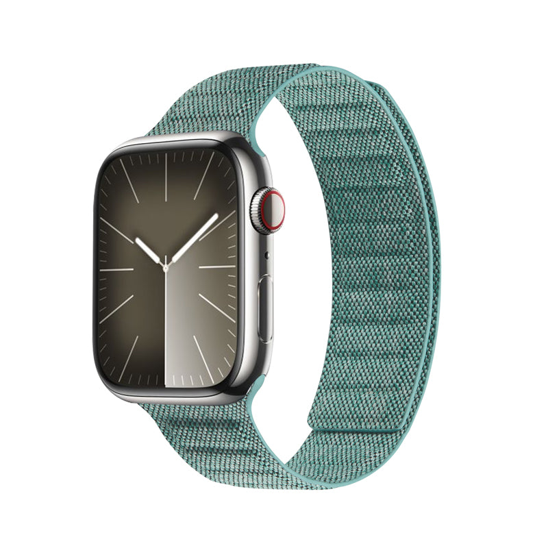 Crong Melange - Magnetic strap for Apple Watch 38/40/41 mm (turquoise melange)