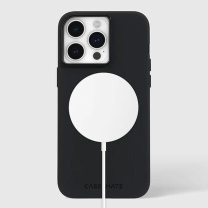 Case-Mate Silicone MagSafe - Hülle iPhone 15 Pro Max (Schwarz)