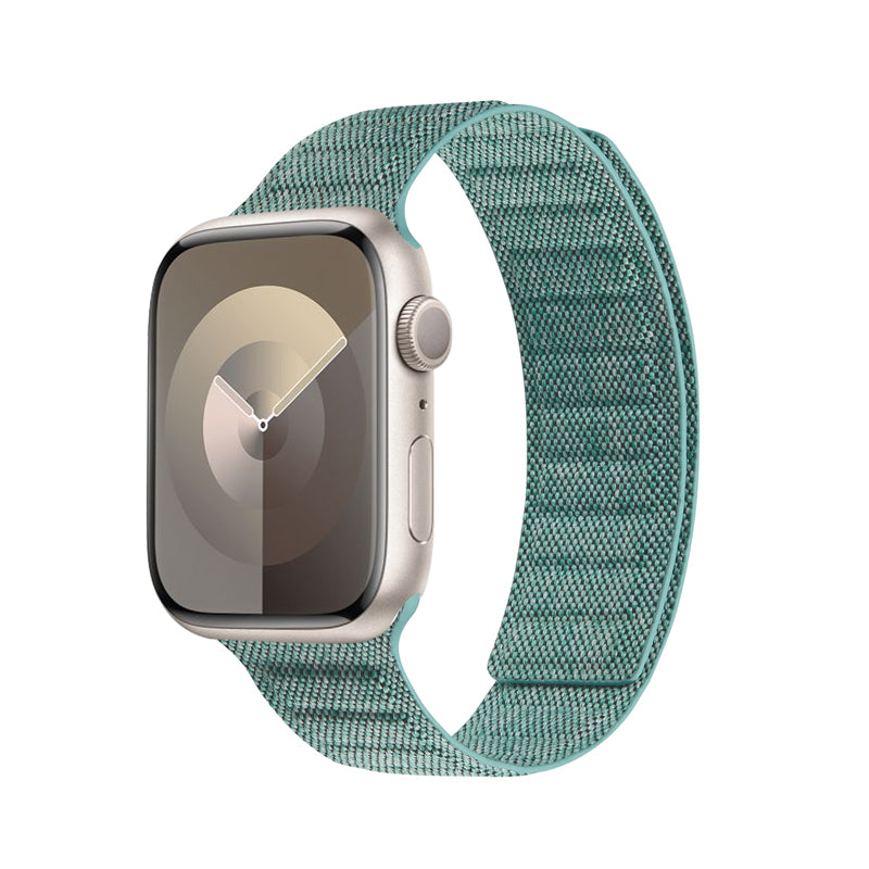 Crong Melange - Magnetic strap for Apple Watch 38/40/41 mm (turquoise melange)