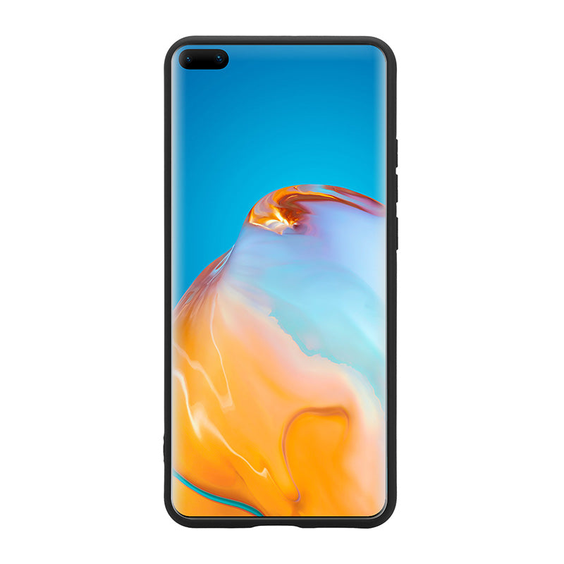 Crong Color Cover - Flexibele hoes voor Huawei P40 Pro (zwart)