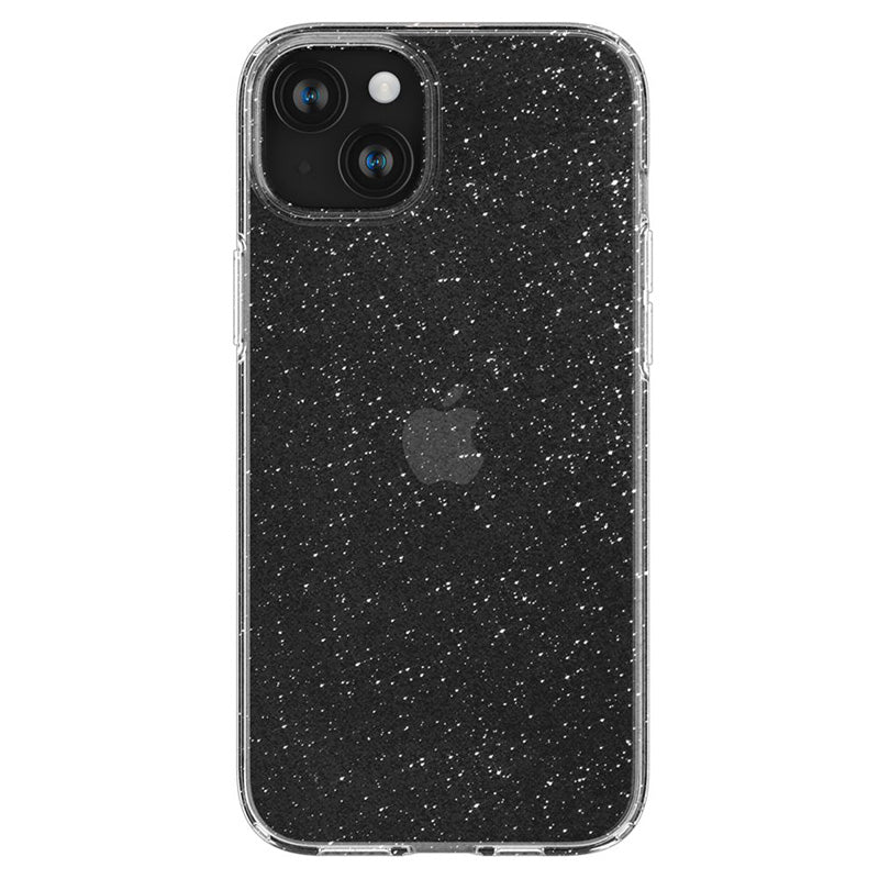 Spigen Liquid Crystal Glitter - Hülle für iPhone 15 (Transparent)