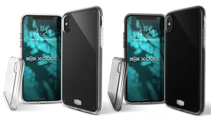 X-Doria ClearVue - hoesje voor iPhone Xs Max (doorzichtig)