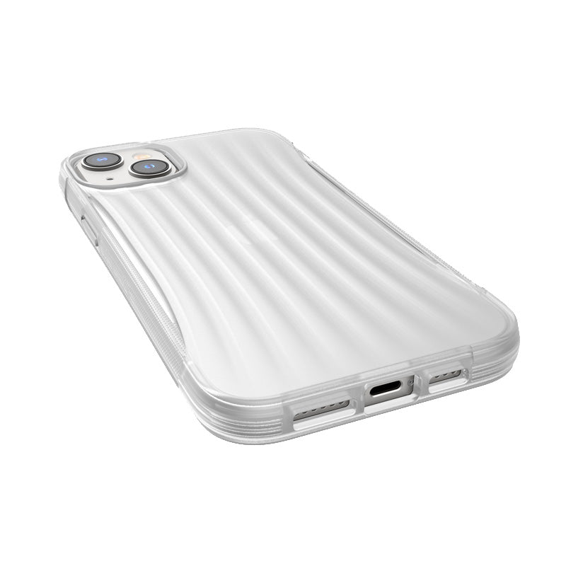 X-Doria Raptic Clutch - Biologisch afbreekbaar hoesje voor iPhone 14 Plus (valtest op 3 m) (helder)