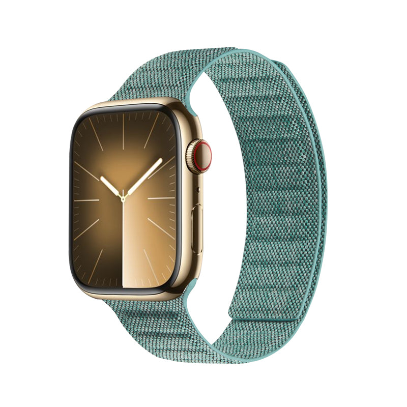 Crong Melange - Magnetic strap for Apple Watch 38/40/41 mm (turquoise melange)