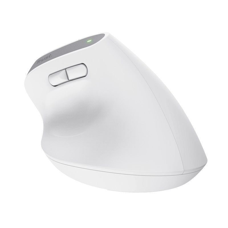 Trust Bayo+ - Ergonomic Wireless Mouse (White)