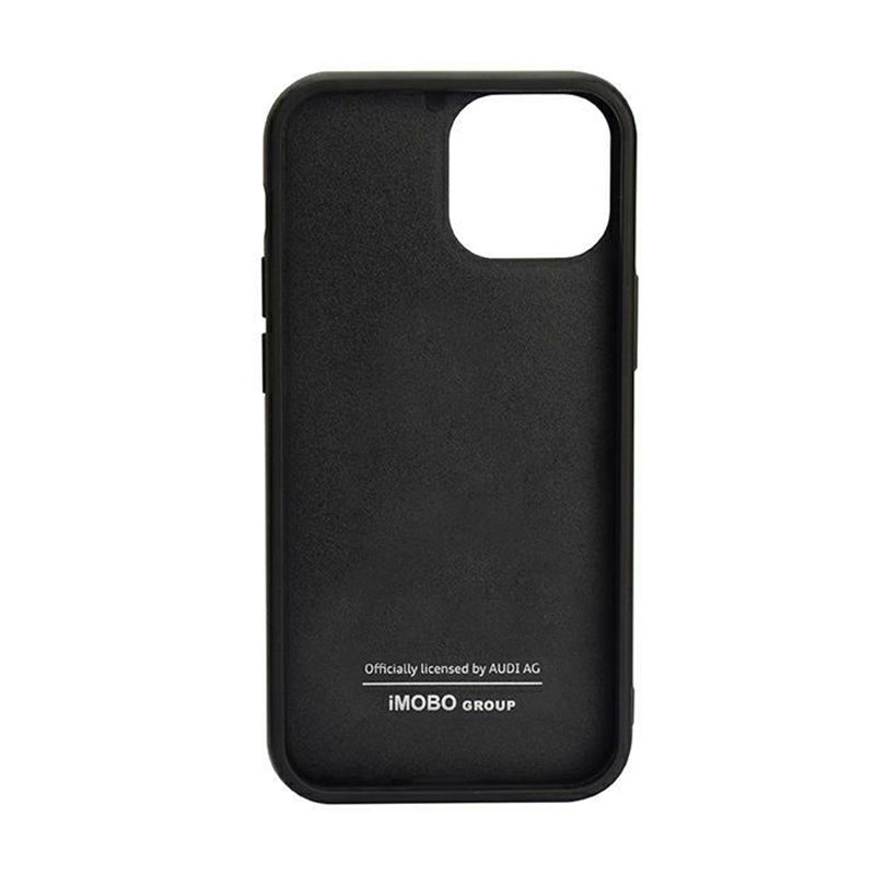 Audi Carbon Fiber - Hülle für iPhone 14 Pro Max (Schwarz)
