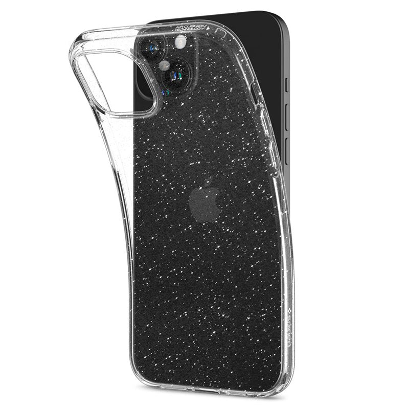 Spigen Liquid Crystal Glitter - Hülle für iPhone 15 (Transparent)