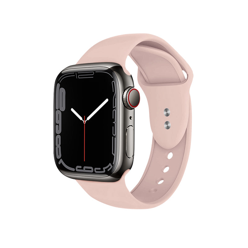 Crong Liquid Band für Apple Watch 42/44/45/49 mm (Pink Sand)