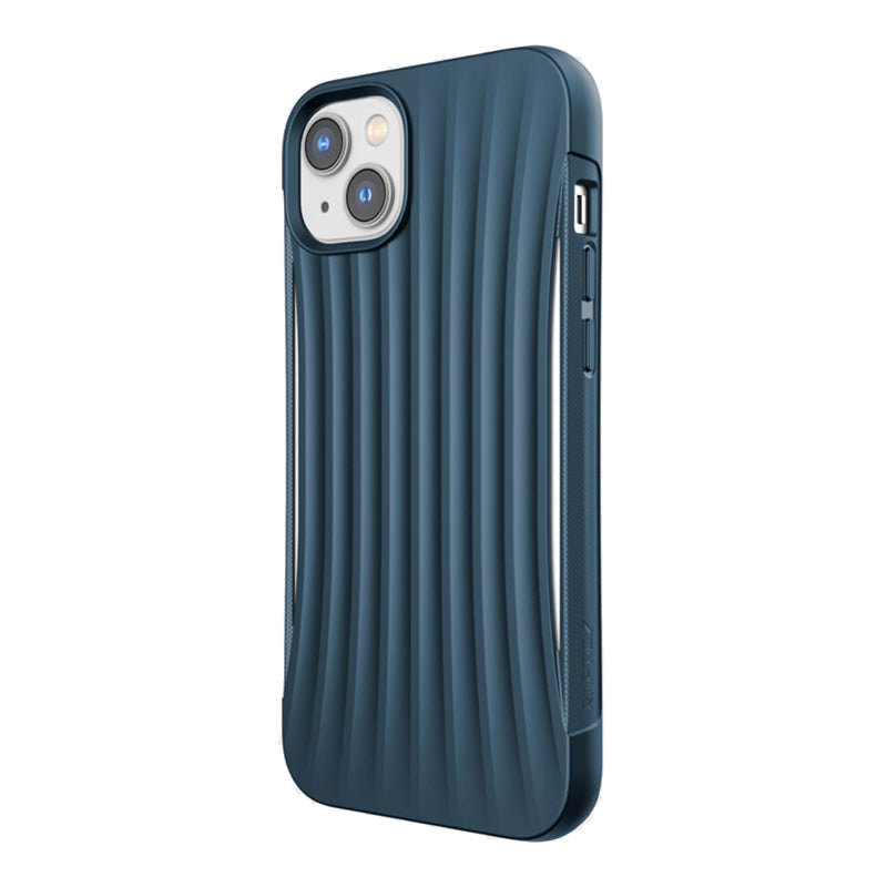 X-Doria Raptic Clutch - Biologisch afbreekbaar hoesje voor iPhone 14 Plus (valtest 3m) (blauw)