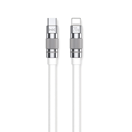 WEKOME WDC-187 Wingle Series - USB-C to Lightning Fast Charging PD 20W connection cable 1.2 m (White)