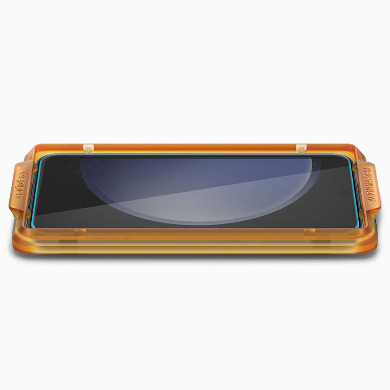 Spigen Alm Glas.TR 2-Pack - Gehärtetes Glas für Samsung Galaxy S23 FE (Klar)