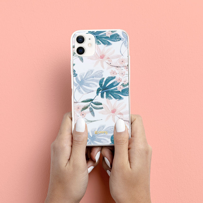 Crong Flower Case - Case for iPhone 12 Mini (pattern 01)