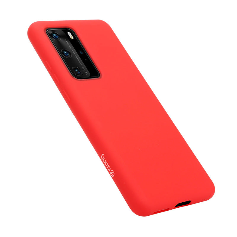 Crong Color Cover - Flexible Case for Huawei P40 Pro (Red)