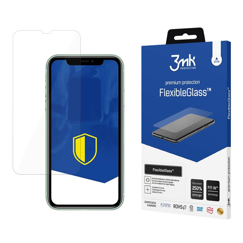 3mk FlexibleGlass - Hybride glas voor iPhone 11