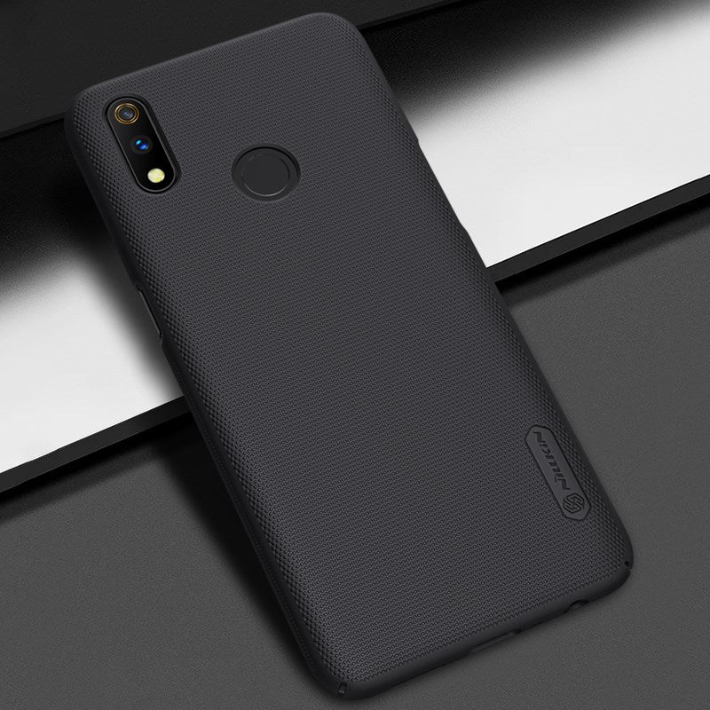 Nillkin Super Frosted Shield - Case for Realme 3 Pro (Realme X Lite) (Black)