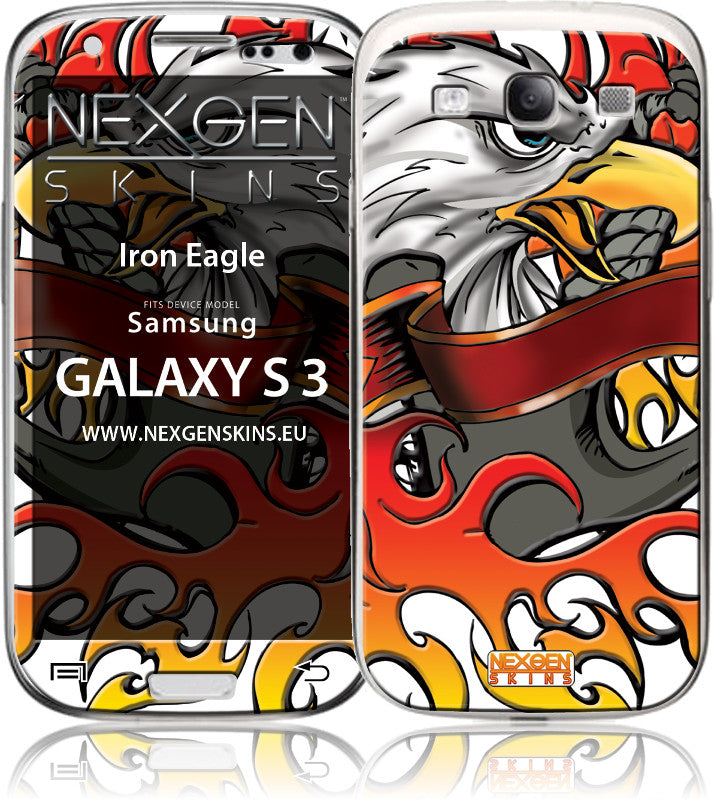 Nexgen Skins mit 3D-Effekt für Samsung Galaxy S3 (Iron Eagle 3D)