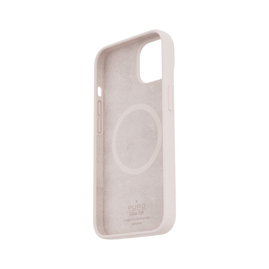 PURO ICON MAG - hoesje voor iPhone 14 Max MagSafe (stofroze)