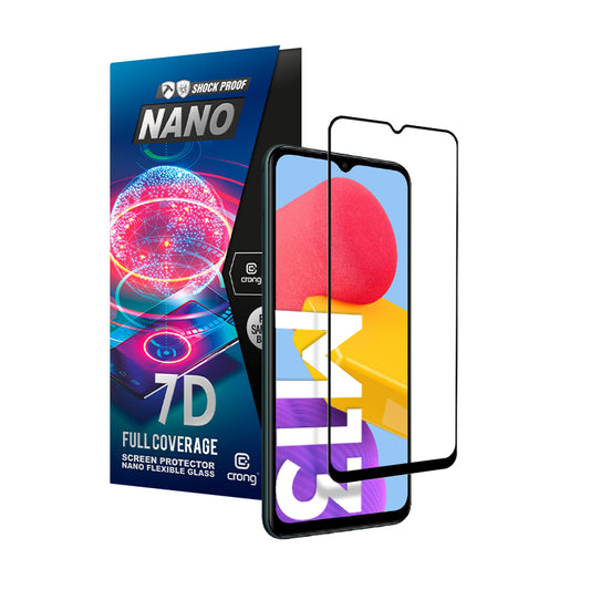 Crong 7D Nano Flexible Glass  Full Coverage Hybrid Screen Protector 9H Samsung Galaxy M13