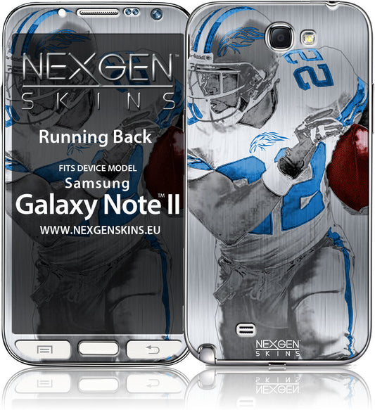 Nexgen-skins met 3D-effect voor Samsung Galaxy Note 2 (Running Back 3D)