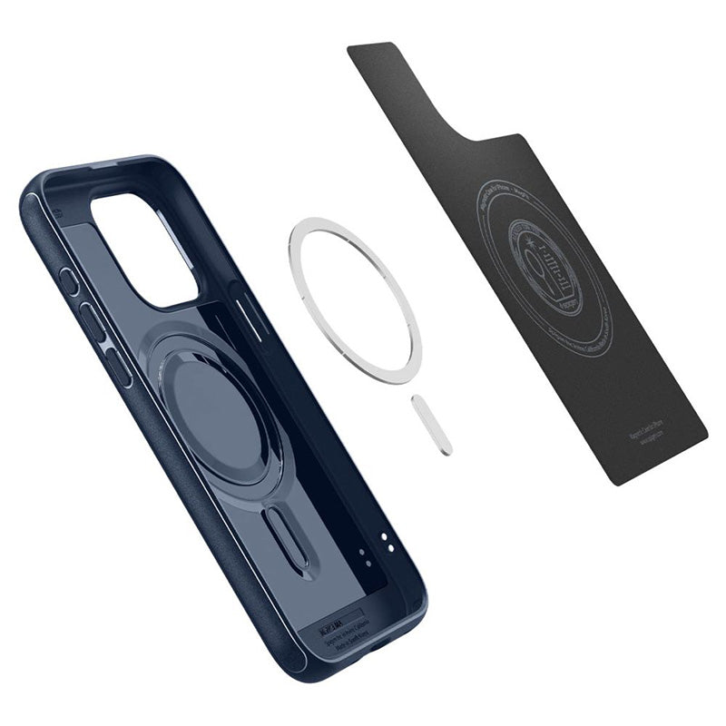 Spigen Mag Armor Magsafe - hoesje voor iPhone 15 Pro Max (marineblauw)