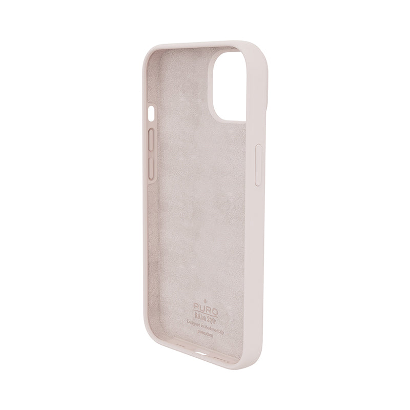 PURO ICON Cover - Case voor iPhone 14 Plus (roze zand)