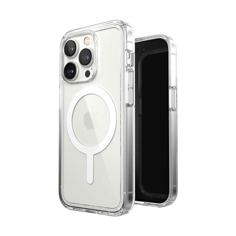 Speck Gemshell + MagSafe - Case for iPhone 14 Pro with MICROBAN coating (Clear)