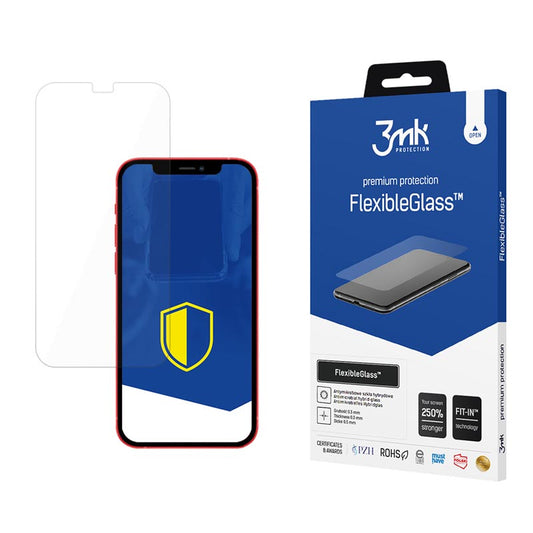 3mk FlexibelGlass - Hybride glas voor iPhone 12 Mini