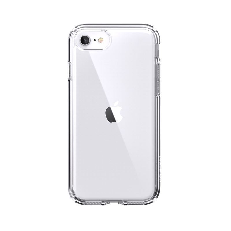 Speck Presidio Perfect Clear - Case iPhone SE (2022 / 2020 / 8 / 7 with MICROBAN (Clear/Clear)