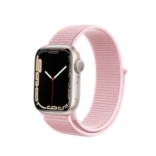 Crong Nylon Loop for Apple Watch 38/40/41mm (Powder Pink)