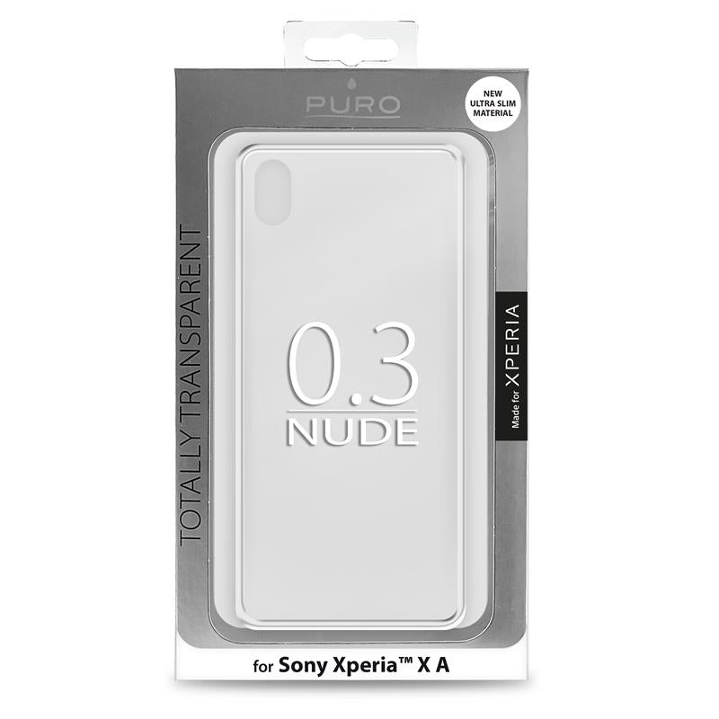 PURO 0.3 Nude MFX - Case voor Sony Xperia XA (transparant)