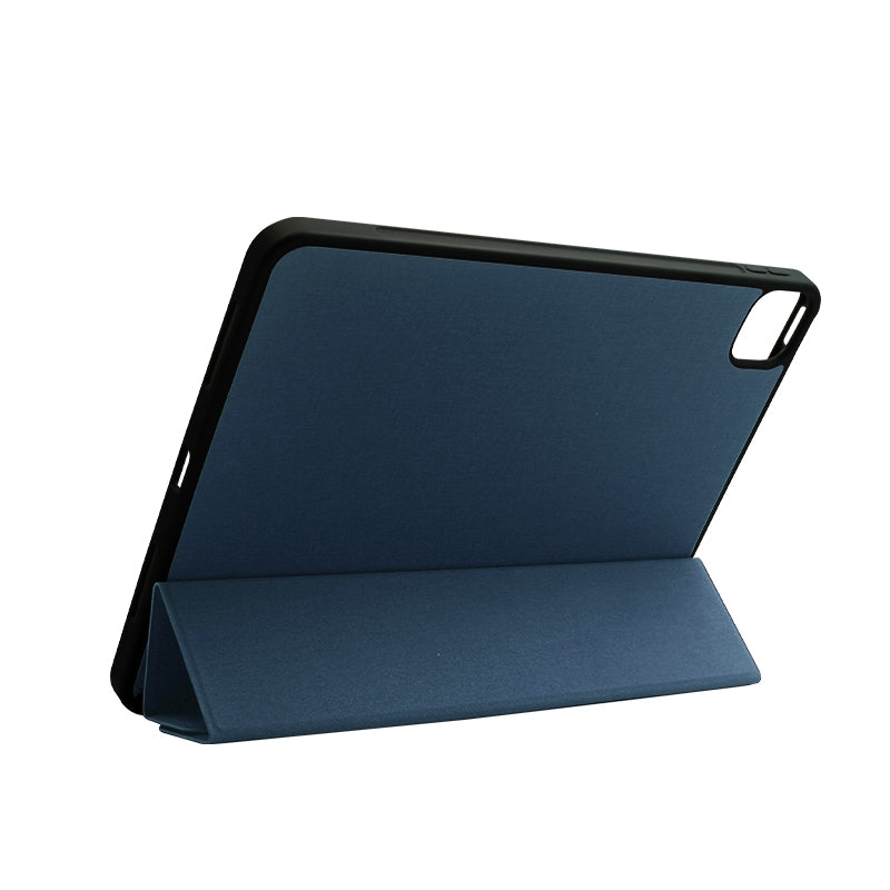 Crong FlexFolio - Case for iPad Pro 11" (2022-2021) / iPad Air 10.9" (5-4 gen.) with Apple Pencil holder (Blue)