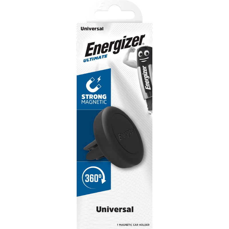 Energizer Ultimate - Magnetische Autohalterung für Mobiltelefone (Schwarz)