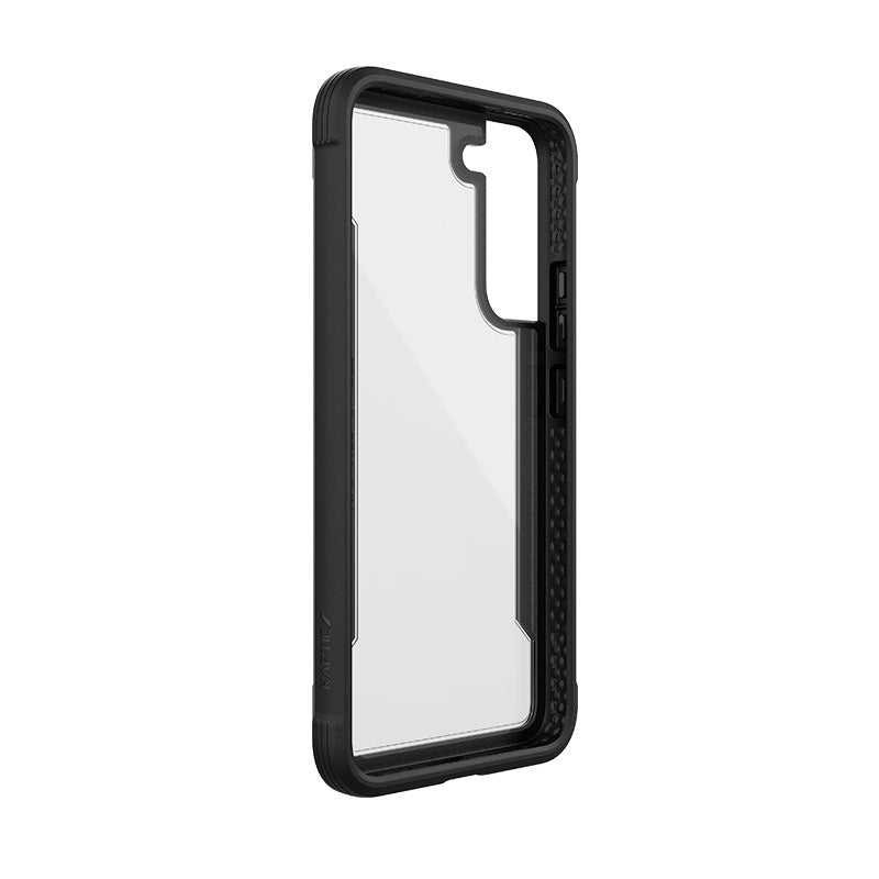 X-Doria Raptic Shield Pro - hoesje voor Samsung Galaxy S22+ 5G (antimicrobiële bescherming) (zwart)