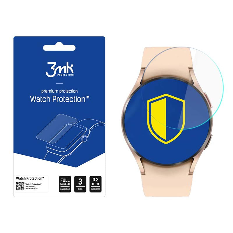 3mk Watch Protection ARC+ - Beschermfolie voor Samsung Galaxy Watch 4 40mm (3 stuks)